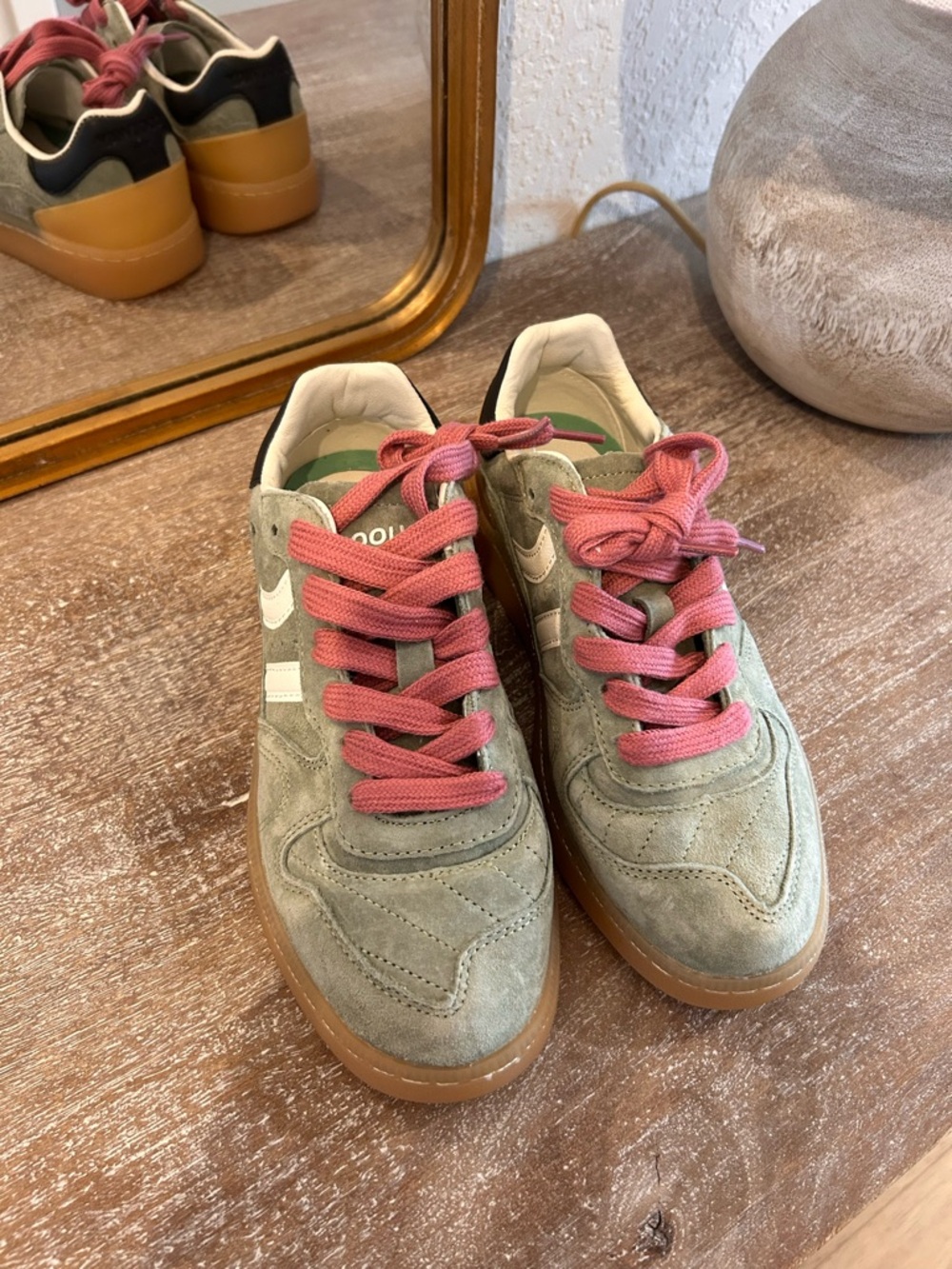 New Coolway Goal Sneakers Green Khaki - Picture 4 of 7